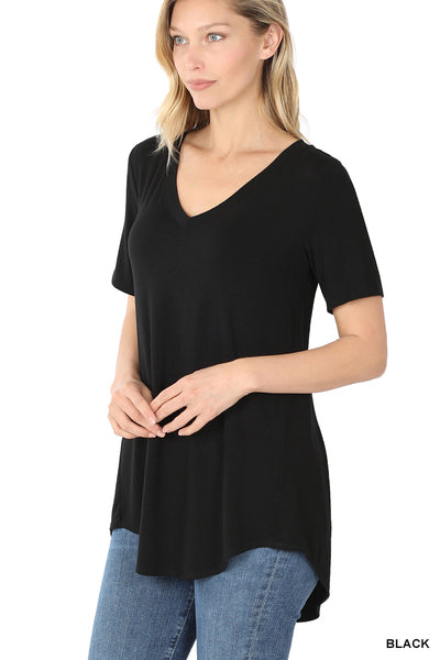 V Neck Basic T