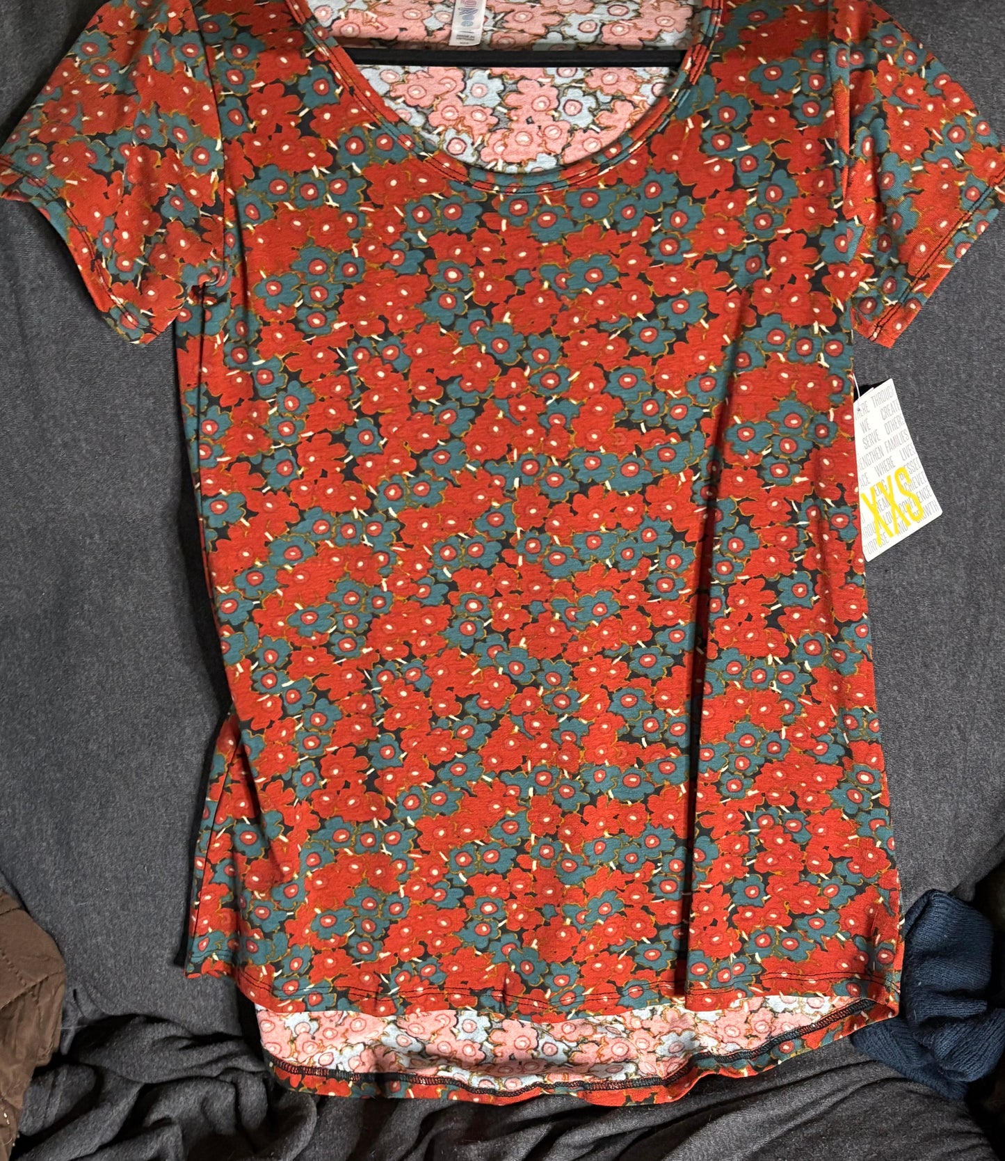 Classic T Red/Green Floral