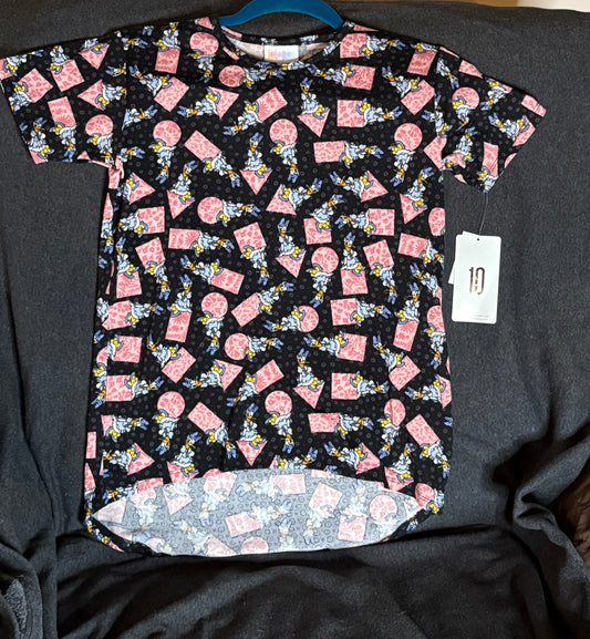 Black/Pink Daisy Duck Gracie T