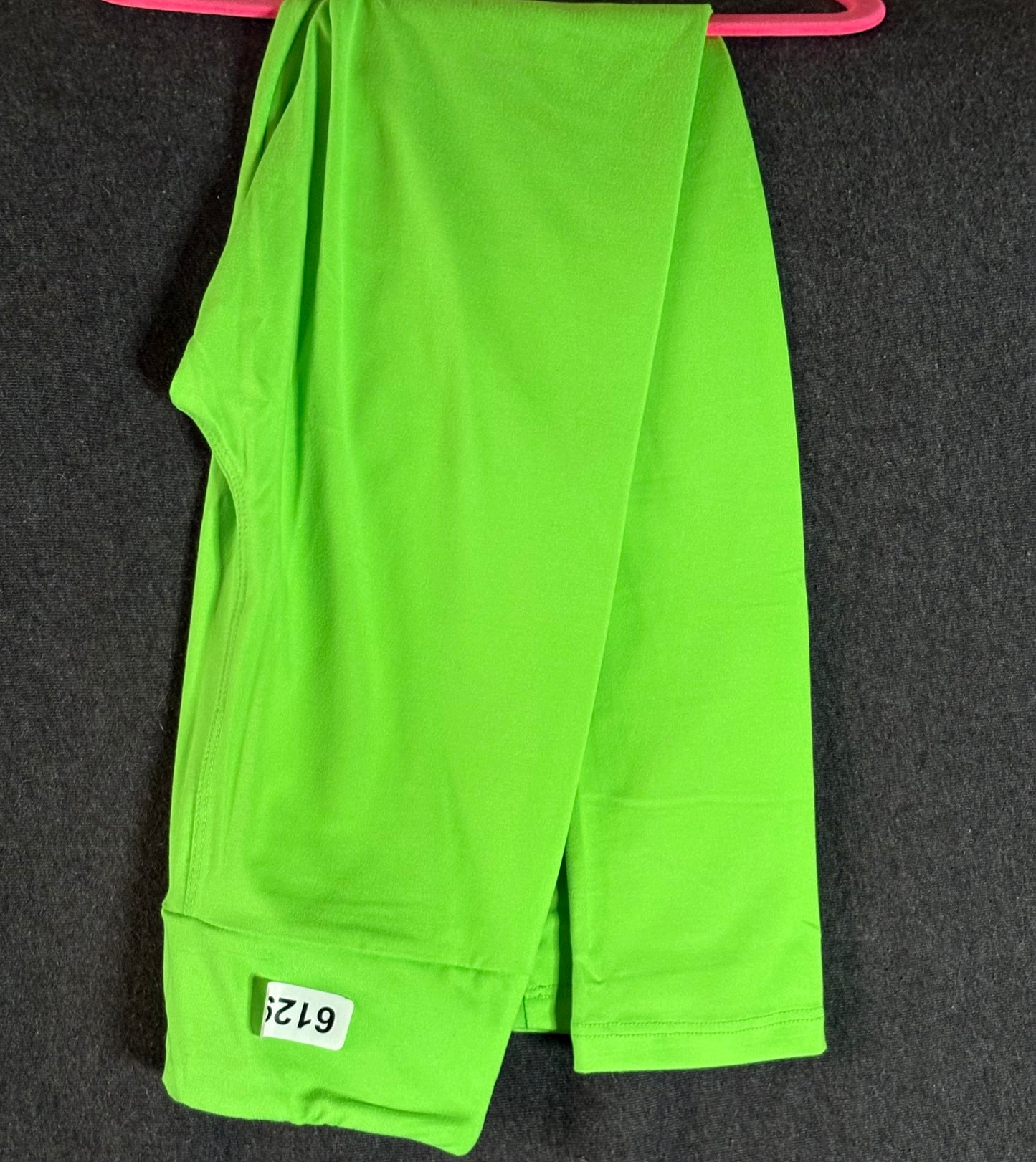 Neon Green Kids Leggings