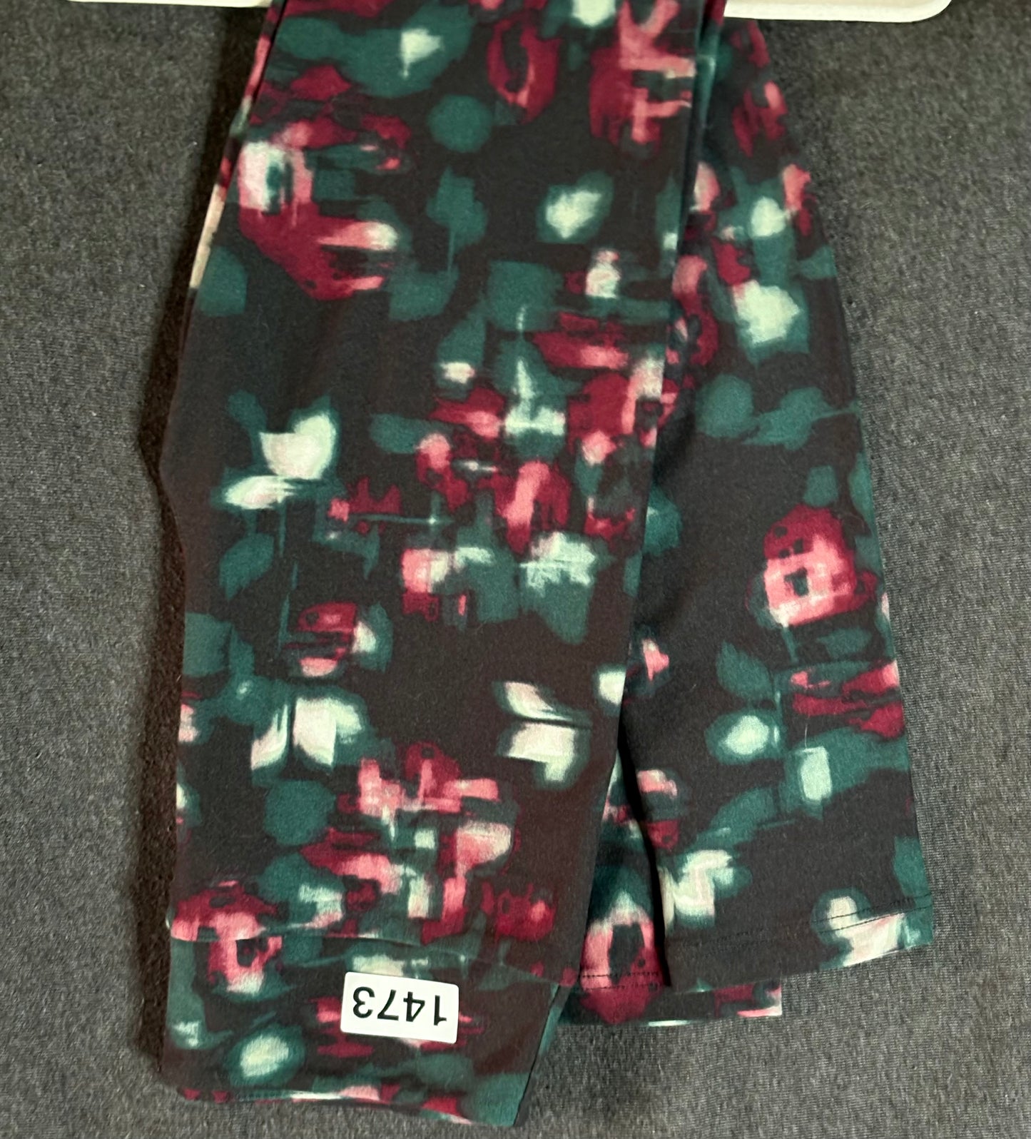 Fuzzy Light Pattern Kids Leggings