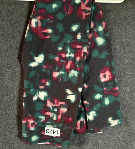 Fuzzy Light Pattern Kids Leggings